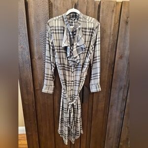 Lauren Midi Plaid Dress